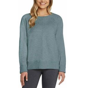 Max & mia blue front seam crew neck sweatshirt
